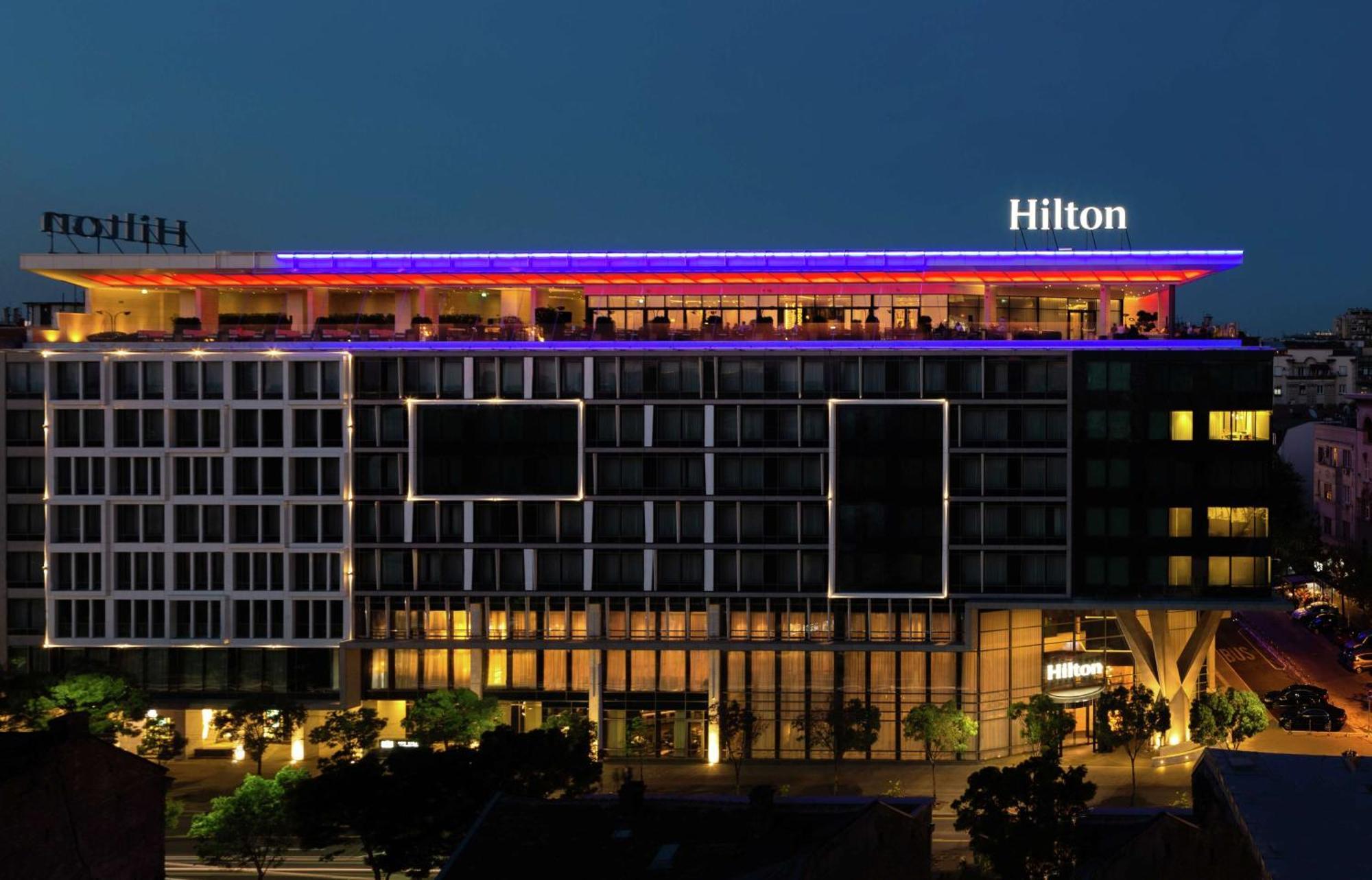 Hilton Belgrade Hotel Eksteriør billede
